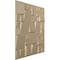 Ekena Millwork 19 5/8in. W x 19 5/8in. H Modern Square EnduraWall Decorative 3D Wall Panel Covers 2.67 Sq. Ft. WP20X20MSECE - alternate 2